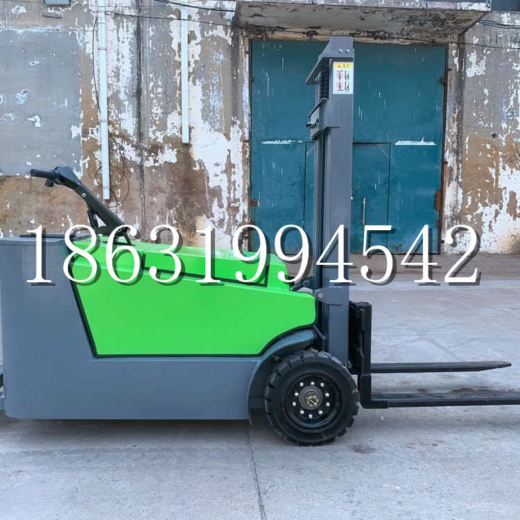 蓬溪县小型电动叉车1吨2吨步行站驾式电瓶堆高充电装卸车液压升降车铲车